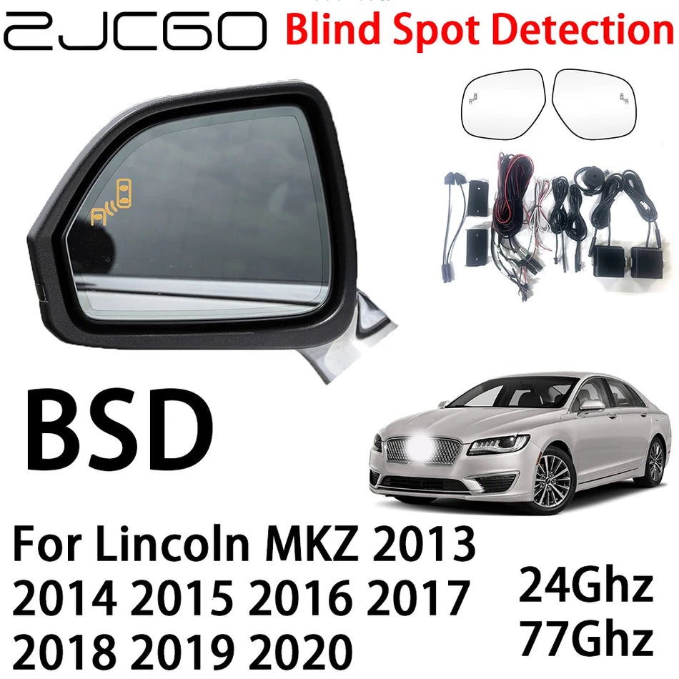 Sistema di allerta radar per punti ciechi Lincoln MKZ 2013-2020, avviso di guida sicura
