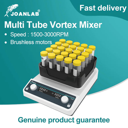 JOANLAB Vortex Mixer VM-600 &ndash; High-Speed 3000rpm Oscillation