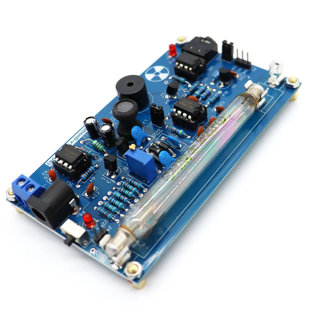 Assembled DIY Geiger Counter Kit | Radiation Detector with Miller Tube - mythtiger