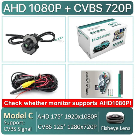 170 Degree CCD AHD 1080P Night Vision Front View Camera For Chevrolet Forward Logo Camera For Chevrolet Cruze by InterCyprus Trading Ltd