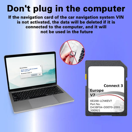 C3V7 Sat NAV for Nissan X-Trail Qashqai 16GB &ndash; Spain EU Map