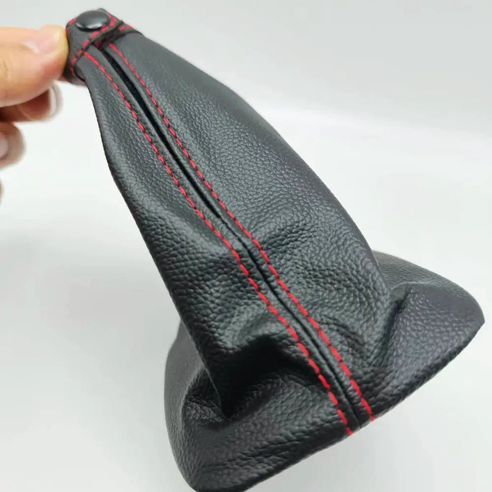 Gear Shift Boot PU Leather With Black Or Red Line For Changan CS35 by InterCyprus Trading Ltd