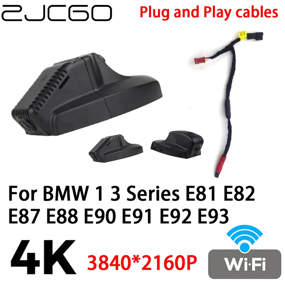 Cameră de bord pentru BMW Seria 1 4K 2160P recorder video Plug-and-Play cu instalare fără unelte