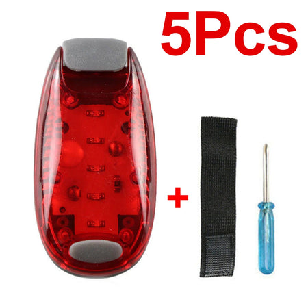 Waterproof Marine LED Navigation &amp; Bike Taillight with 3 Modes Red-5Pcs / CHINA