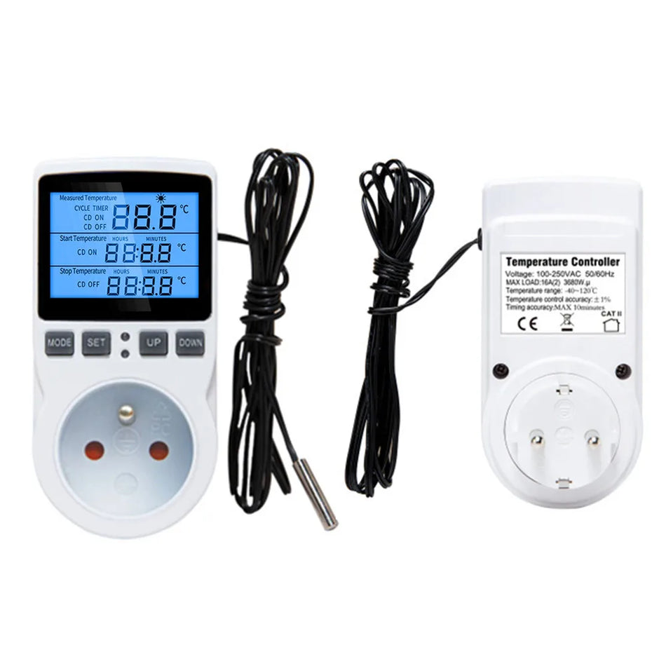 Timer Socket Switch Thermostat &ndash; Digital Temp Controller