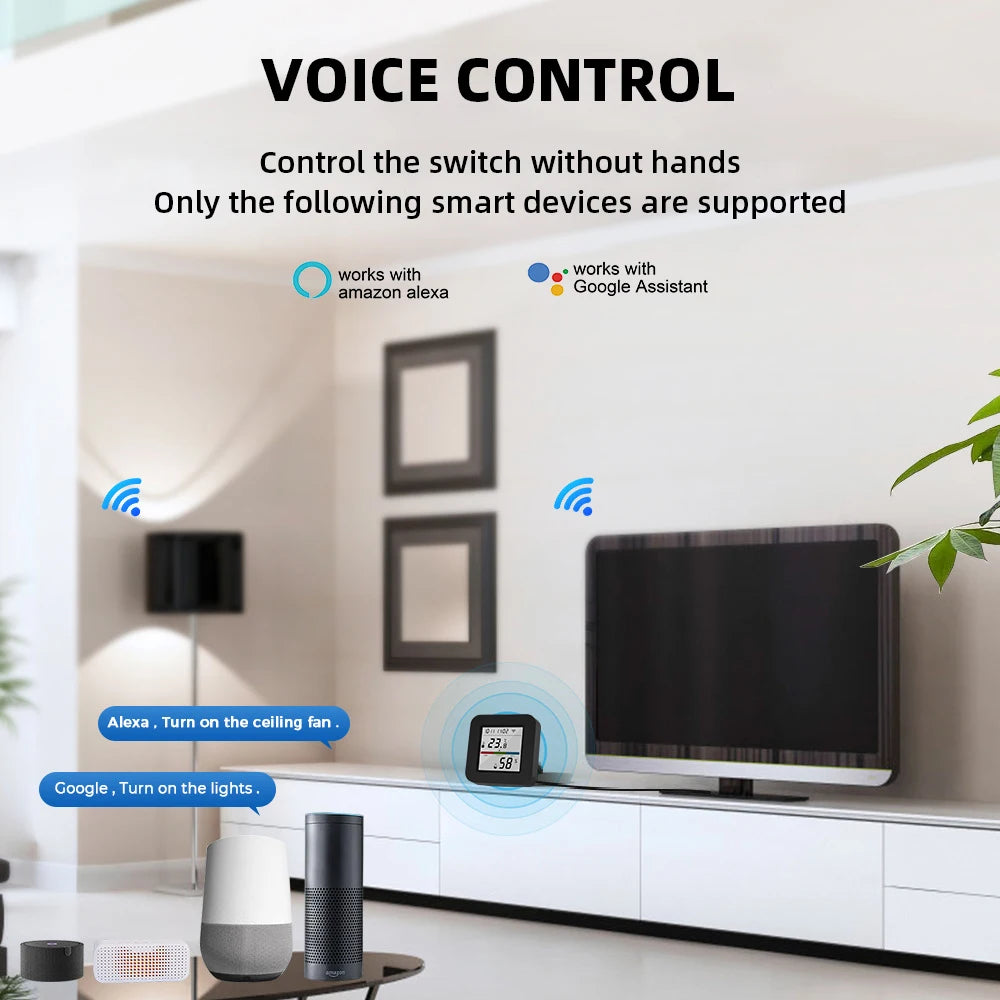 Tuya Smart Universal IR Remote with Temperature &amp; Humidity Sensor