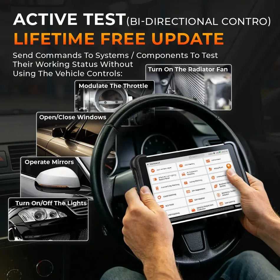 All Systems OBD2 Scanner With Topology Map And 35 Resets by InterCyprus Trading Ltd