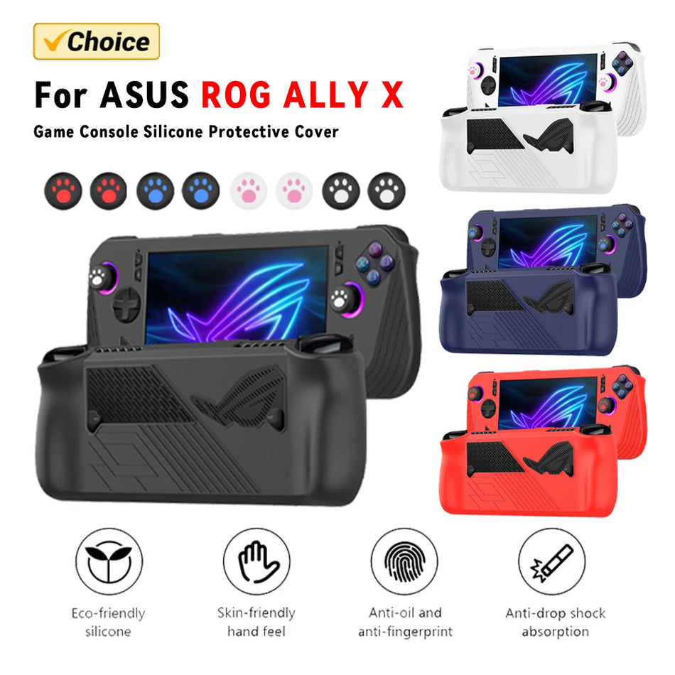 ASUS ROG ALLY X Silikon Koruyucu Kılıf Darbeye Dayanıklı Kasa
