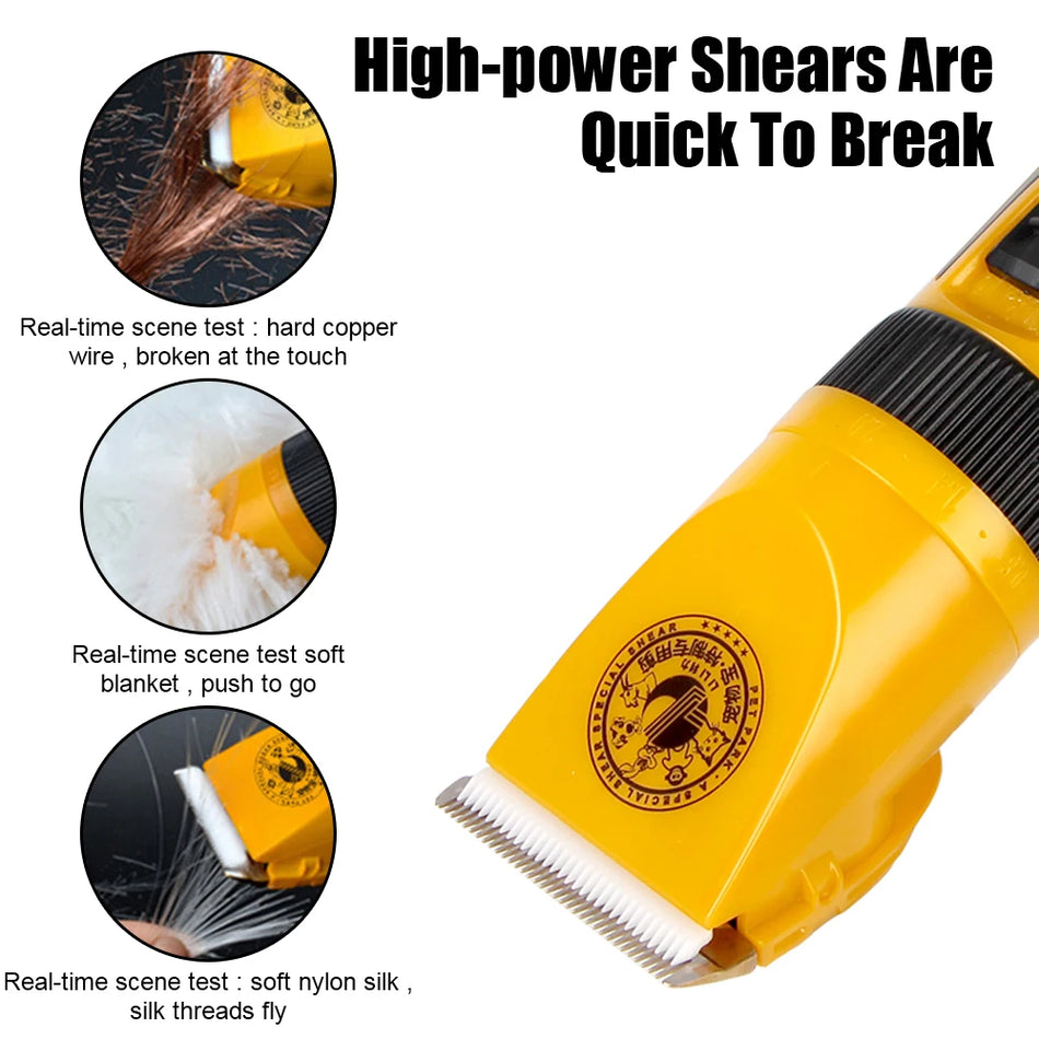 Keraamiline tera lemmikloomade karvade lõikur koertele ja kassidele, küülikutele, laaditav