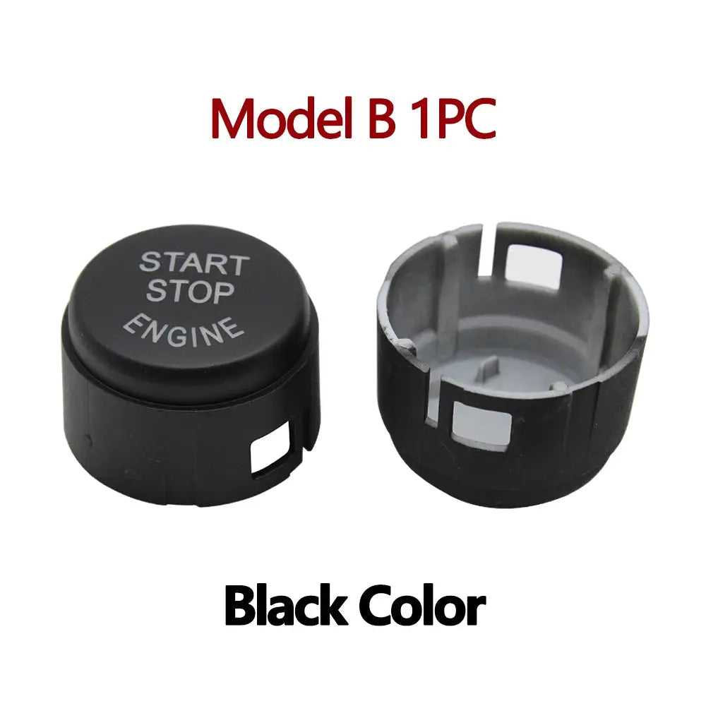 Black Silver Red Blue Car Engine Ignition Start Stop Switch Push Button For BMW X3 X4 F25 F26 61319291691 by InterCyprus Trading Ltd