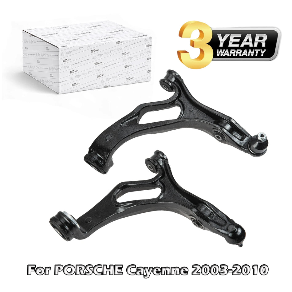 Priekinės apatinės kontrolės svirties komplektas su rutuliniu guoliu Porsche Cayenne 9PA 2003-2010