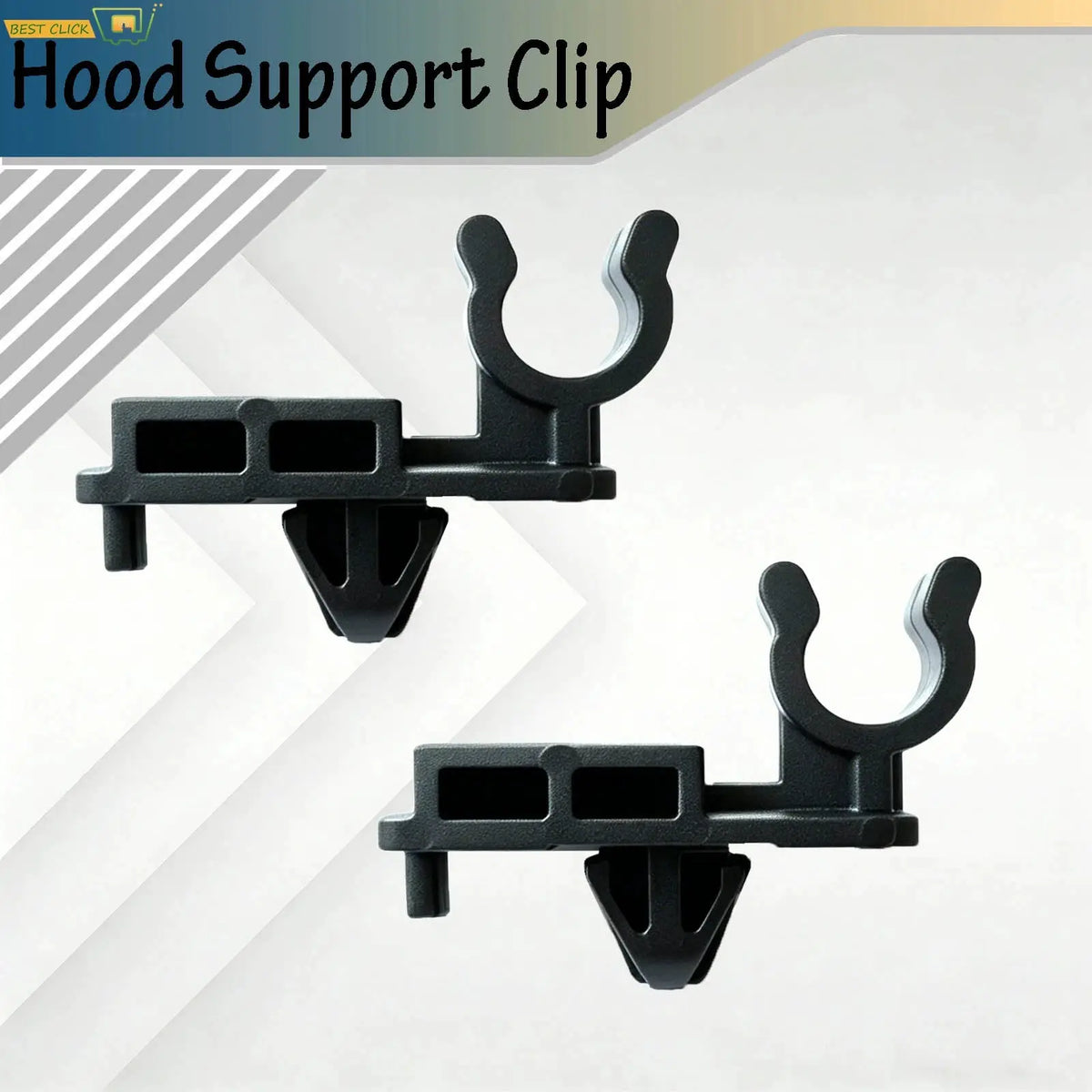 2Pcs Car Hood Prop Rod Holder Clip Support Accessories For Isuzu D-max Mu-x Mu-7 Replacement 8973013560 by InterCyprus Trading Ltd