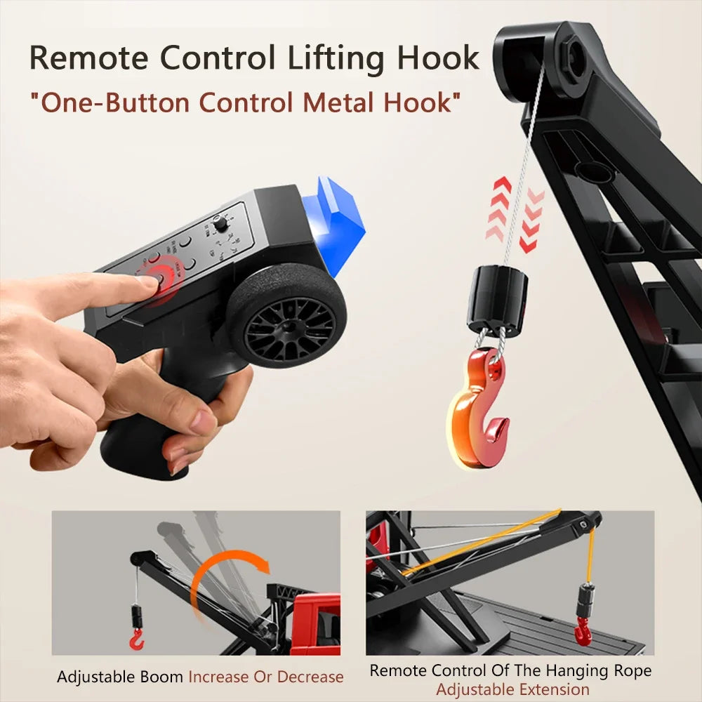 MN82T RC Crawler - All Terrain 4WD Remote Control Car