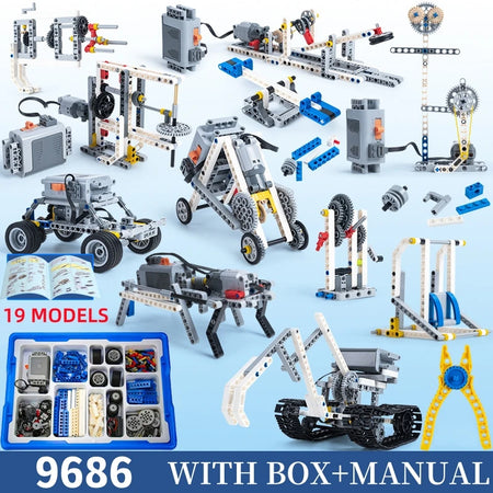 STEM 9686 Technical Parts Kit &ndash; Interactive Learning Experience for Kids