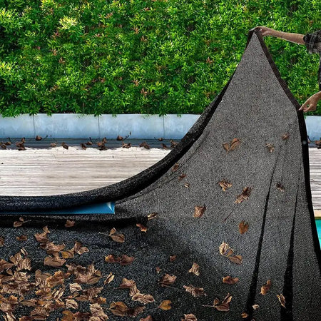 Pool Leaf Net Cover for Inground and Above Ground Pools - 5x10m Fine Mesh