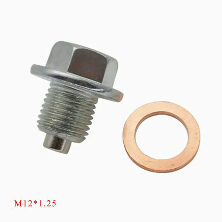 Magnetic Oil Drain Plug with Sealing Washer for Toyota Camry RAV4 by InterCyprus Trading Ltd