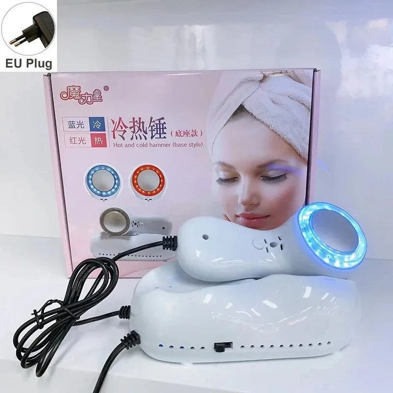 Vilnason Red Blue Light Therapy Massager - Facial Lifting EU Plug Red Blue