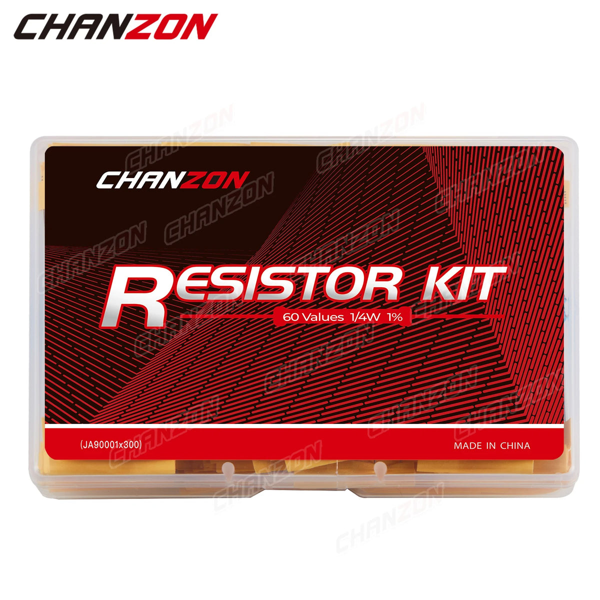 CHANS 60 Values Metal Film Resistors Kit &ndash; High Precision 1% Tolerance