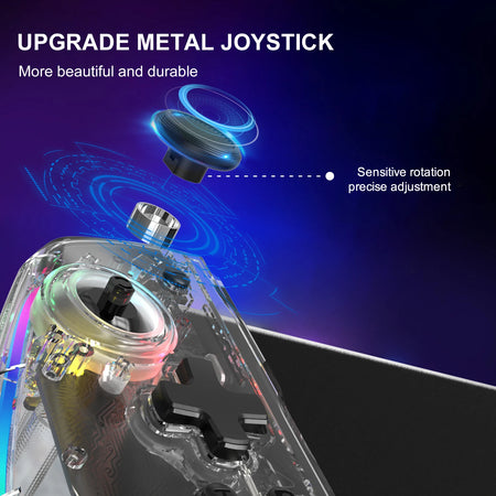 No Deadzone Enhanced Controller &ndash; Adjustable LED Light and Ergonomic Design