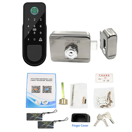 Bluetooth Tuya App Fingerprint Smart Door Lock | Secure, Smart, and Convenient Access