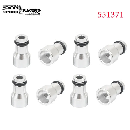 551371 8PC Fuel Injector Spacers Convert LS1 Fuel Injector to LS Truck Injector Silver FP-1101 by InterCyprus Trading Ltd