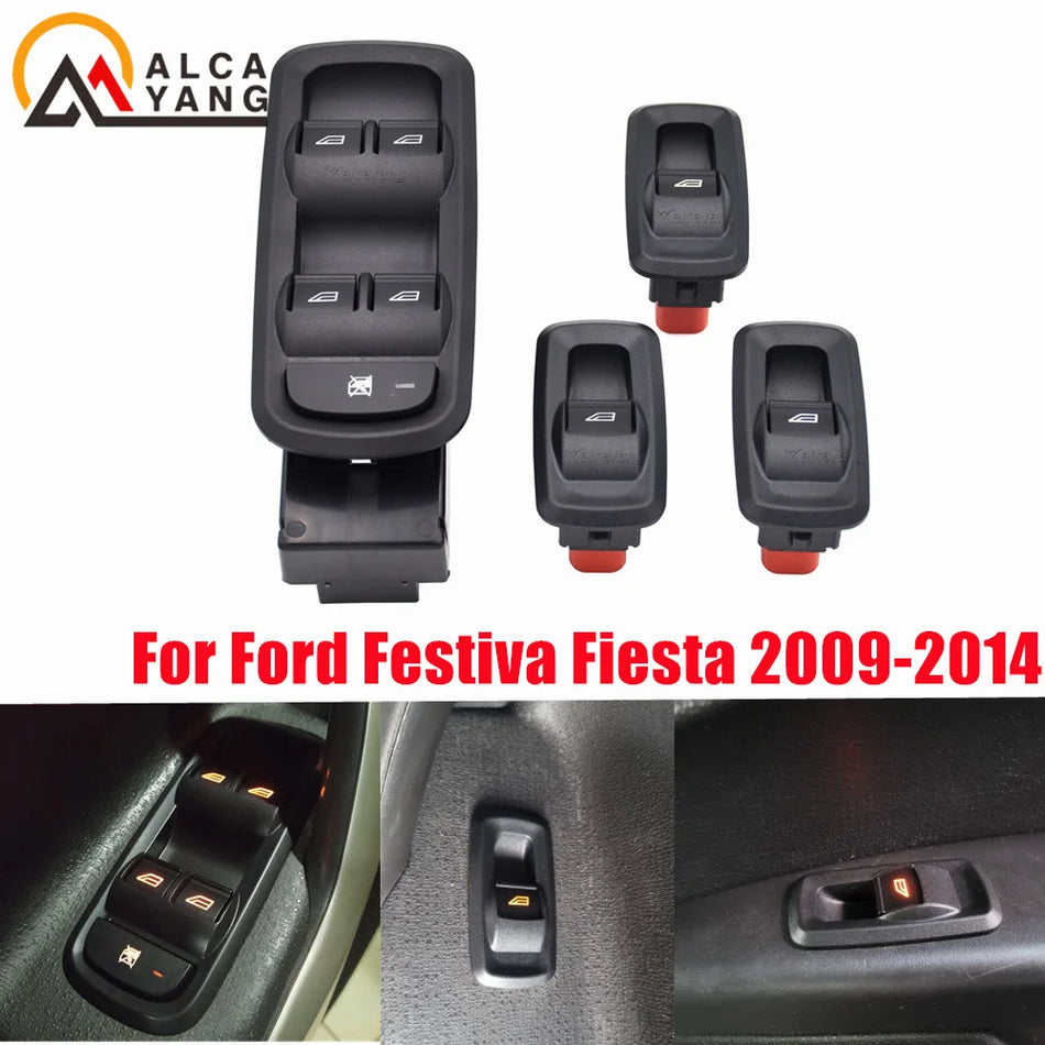 Interrupteur de fenêtre électrique avec CN15-14529-AB pour Ford Fiesta 2009-2014