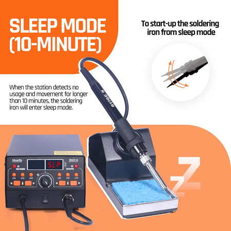 Silverflo 902D-III Rework Soldering Station &ndash; 2in1 Hot Air