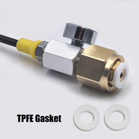 W21.8-14 CGA320 External CO2 Tank Adapter &ndash; Fast Disconnect