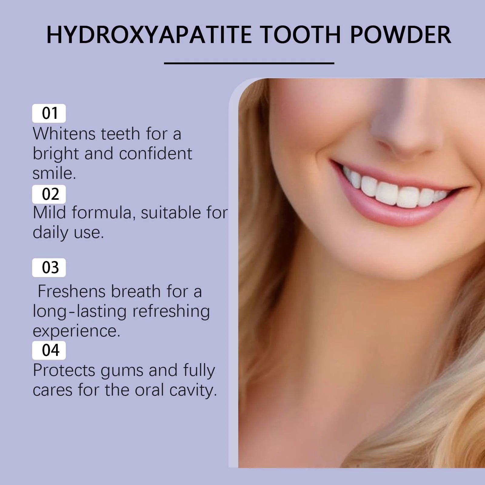 Whitening Tooth Powder &ndash; Deep Cleaning and Plaque Removal