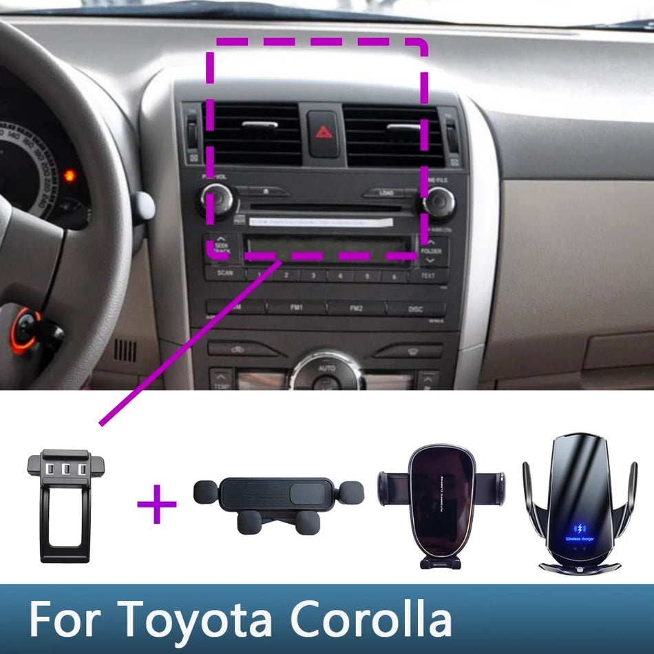 Toyota Corolla 2008 2013 Wireless Charging Holder Base