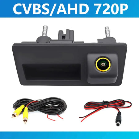 4K AHD 1080P Dynamic Trajectory Reverse Camera For Audi A4L A6L Q3 Q5 Q7 A3 VW Tiguan Sagitar Lavida Passat Touareg Trunk Handle by InterCyprus Trading Ltd
