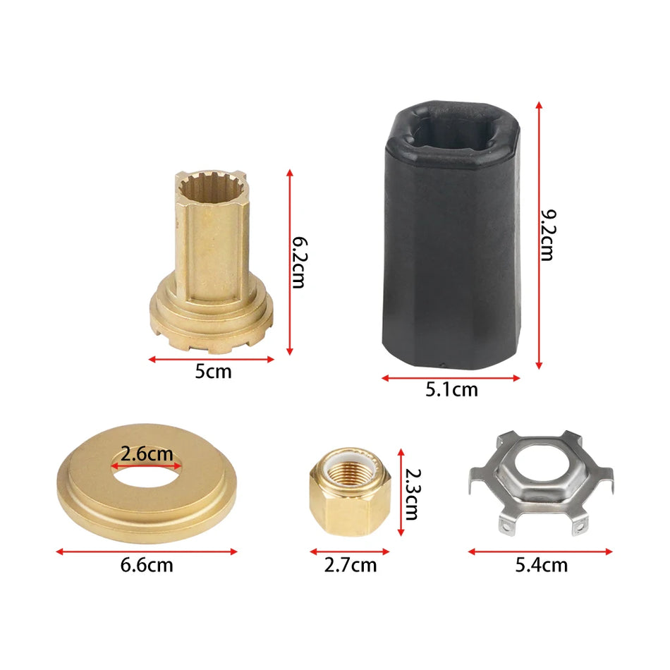 Sada náboje Mercury MerCruiser FloTorq II pro lodní motory, kov a plast
