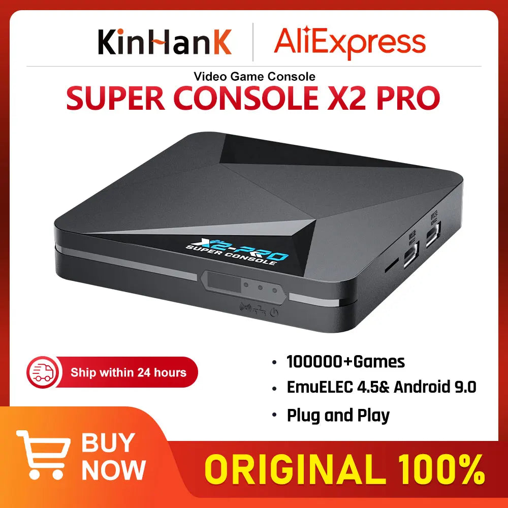 KINHANK Super Console X2 Pro &ndash; Ultra Large Game Library