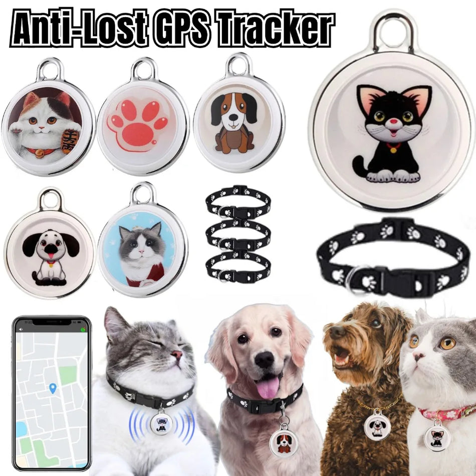 AirTag GPS Tracker Bluetooth Collar Locator Cat Dog Bird