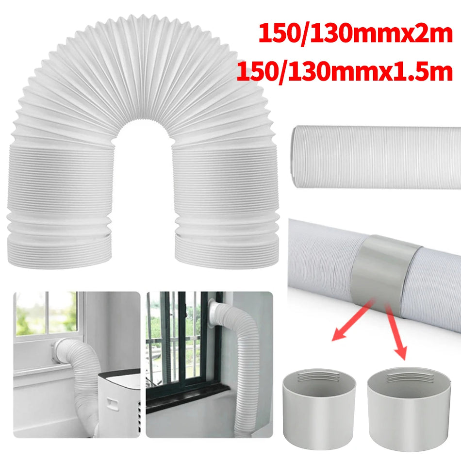 Conector de manguera de escape para aire acondicionado portátil 13cm 15cm