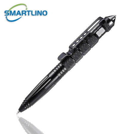 Self Defense Tactical Pen &ndash; Emergency Glass Breaker Black pen