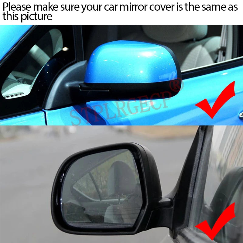 Cristal del espejo de puerta calefactable para Nissan Leaf ZE0 2010-2017