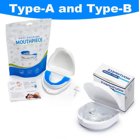 Mouth Guard Anti Snoring - Ultra Comfort Sleep Aid 2pcs-AB