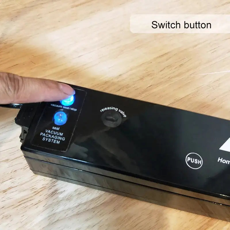 EU Plug Vacuum Sealer Machine With 10 Free Saver Bags