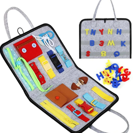Sensory Play Board &ndash; Engaging Montessori Learning Toy for Toddlers A