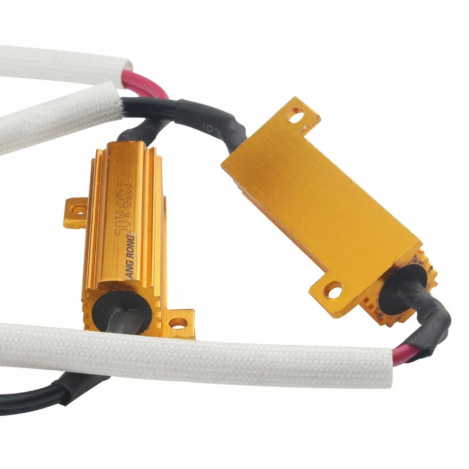 Résistance de charge LED H7 50W 6 Ohm CANBUS pour phares antibrouillard - Pack de 2