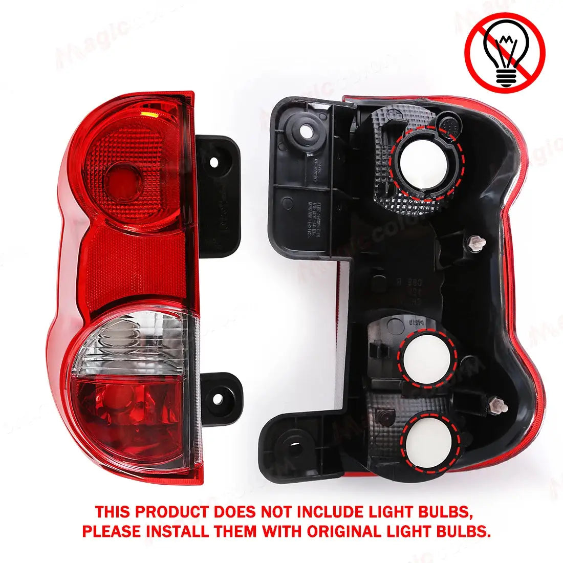 Tail Lamp For Nissan NV200 2009 2010 2011 2012 2013 2014 2015 2016 2017 2018 2019 Car Tail light Assembly Taillights Left/Right by InterCyprus Trading Ltd