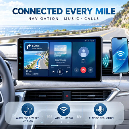 2Din Android 15 CarPlay Radio For Citroen Berlingo 2 B9 Peugeot Partner by InterCyprus Trading Ltd