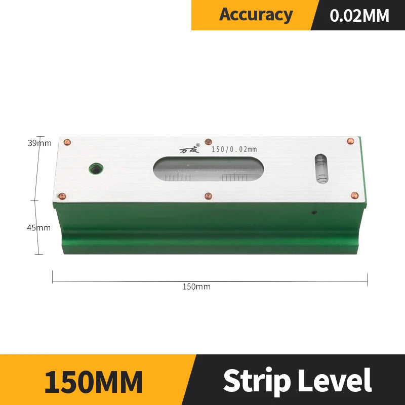Strip Level &ndash; Ultra-Precise 0.02mm Strip Gauge Tool 150mm