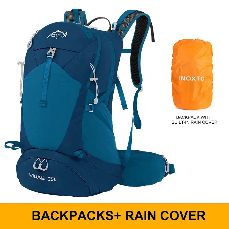 Outdoor Inox Mountaineering Backpack 35L 8107 &ndash; Waterproof DarkBlue