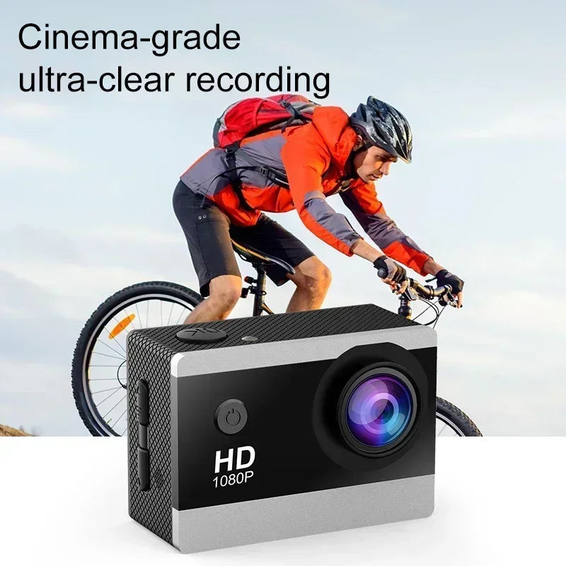 Mini 1080P Sports Camera &ndash; Waterproof and Shockproof Design