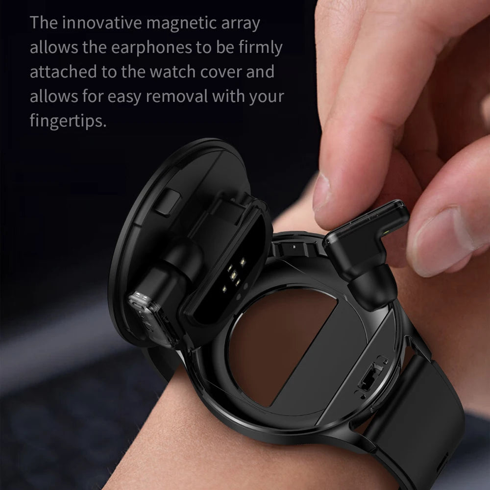 2-in-1 TWS Headset Smartwatch