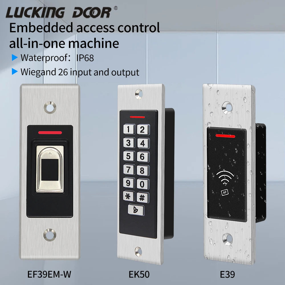 LUCKING DOOR E39EM RFID Biometric Lock &ndash; IP68 Waterproof