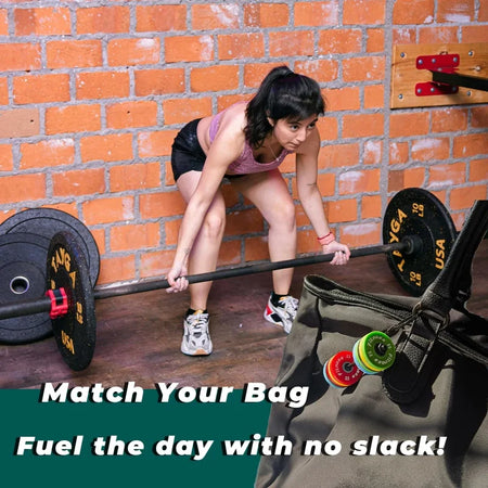 2025 Barbell Keychain - Silicone Dumbbell Gifts for Gym Lovers