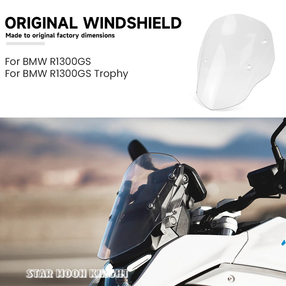 Ветровое стекло дефлектора BMW R 1300 GS Trophy 2023 с поликарбонатным обтекателем для спортивного ветрового стекла